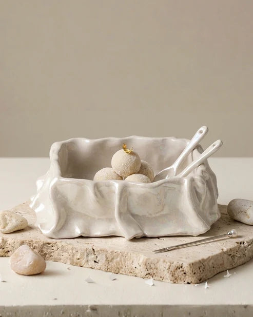 Gonna Hand Sculpted Ceramic Bowl