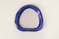 Sculpted Wavy Ceramic Serving Plate, Organic Coastal Shape