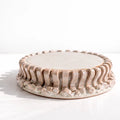 Seaweed Fringed Ceramic Serving Platter